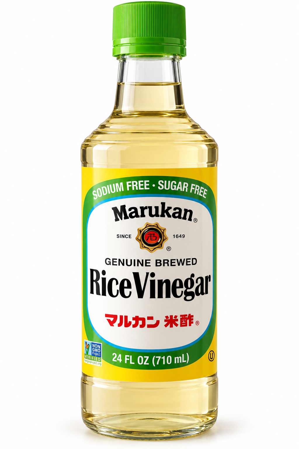 Botella de vinagre de arroz Marukan
